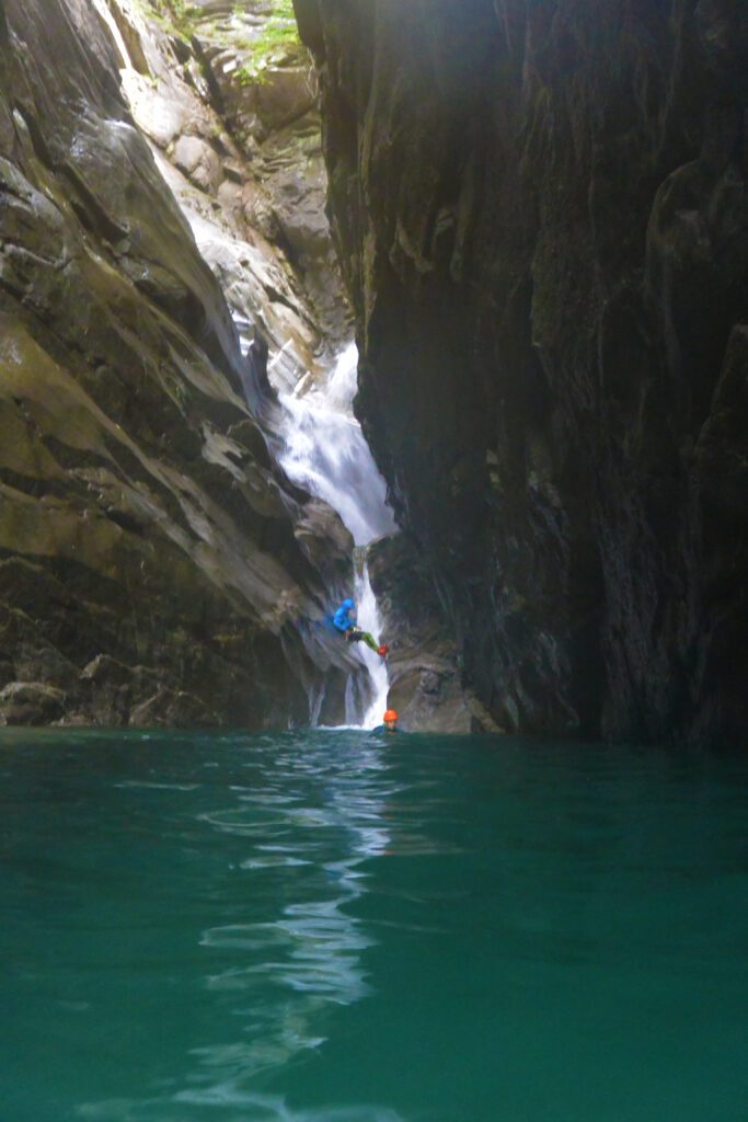 stage canyoning en italie